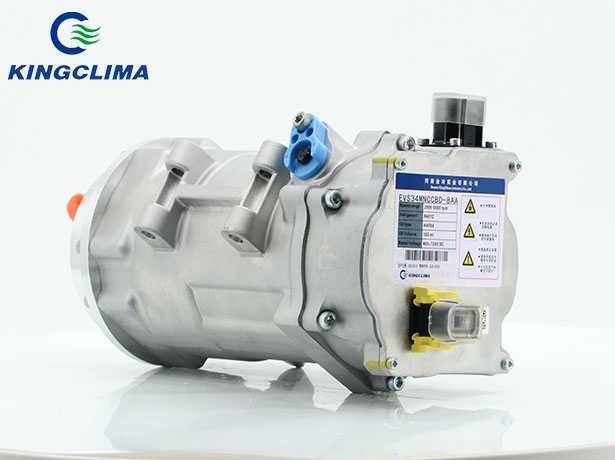 High Voltage Electric Compressor KingClima EVS34MNCCBD-8AA For Bus